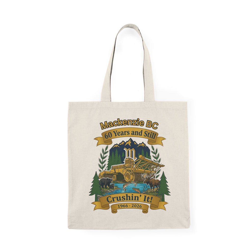 Tote Bag — Mackenzie BC 60 Years 'Crushin' It' Anniversary Tote