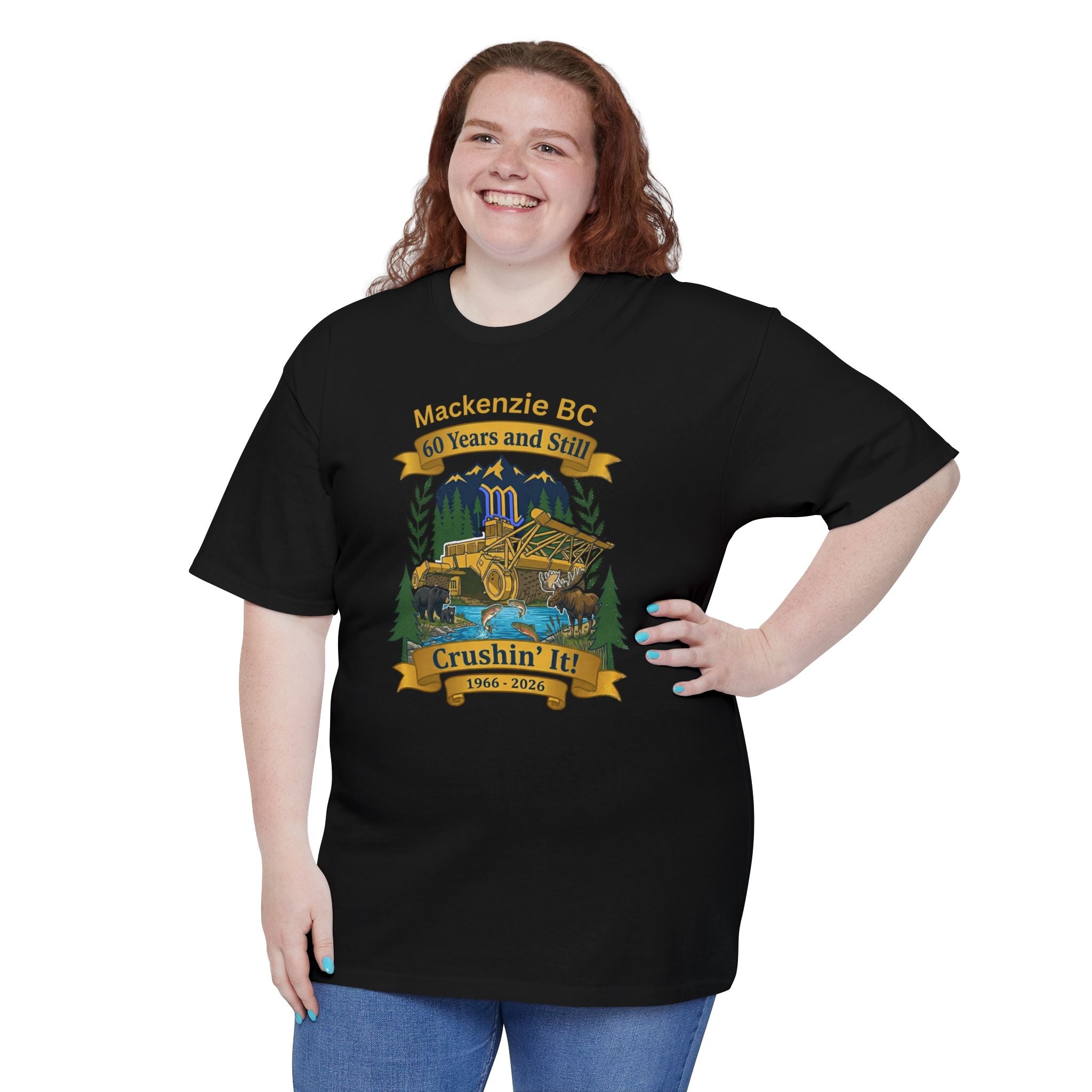 Xtra Long Mackenzie 60 Yrs Crushin' It T-Shirt