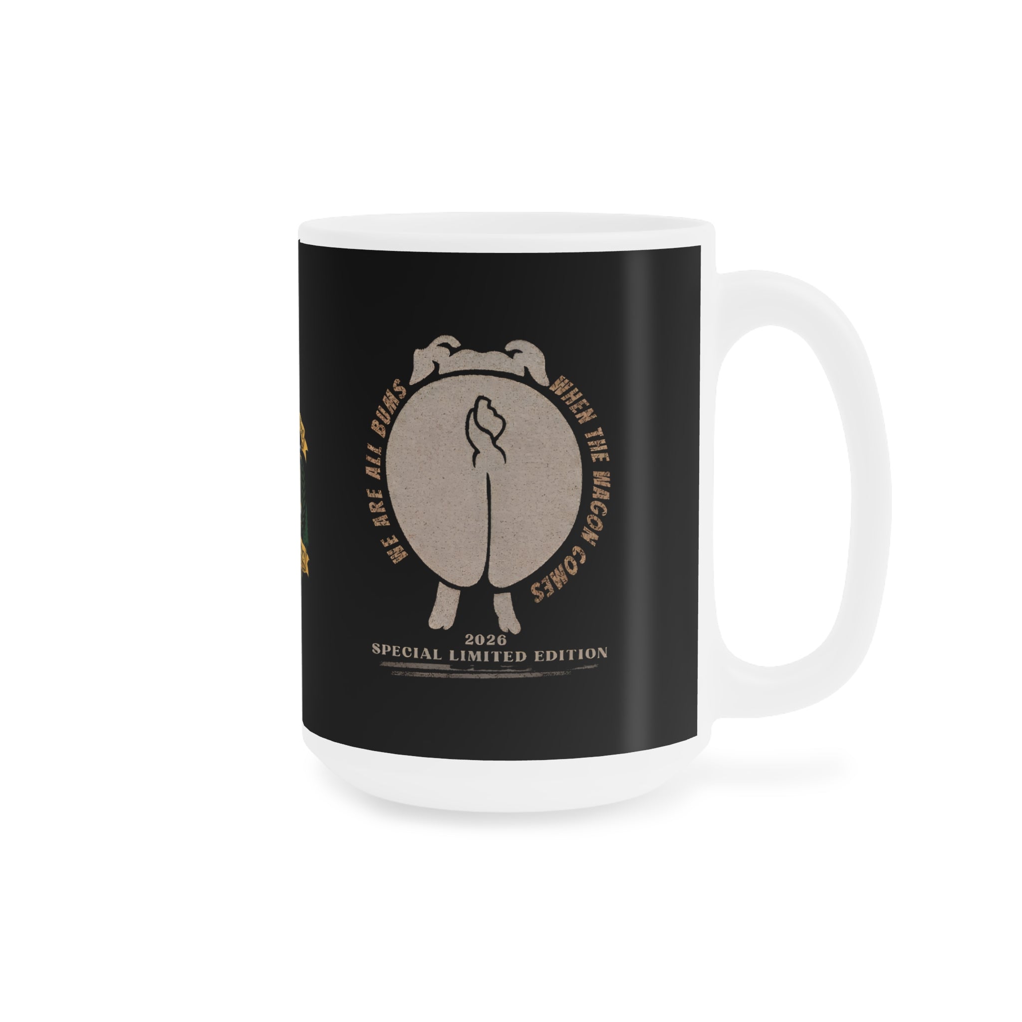 Pig Day 7 15oz Mug — 'Swill and Swine • Rain or Shine'