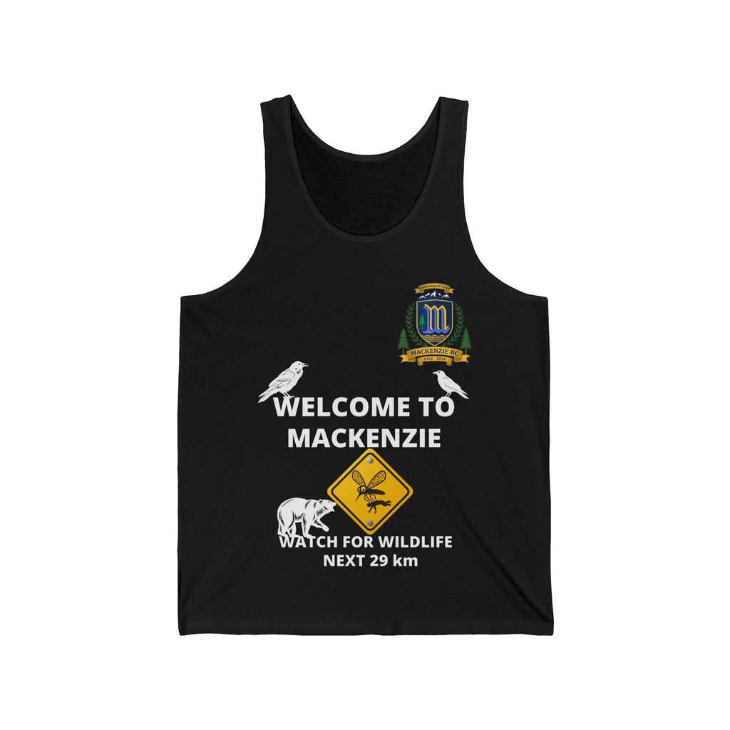 'Welcome to Mackenzie' Crest & Watch for Wildlife