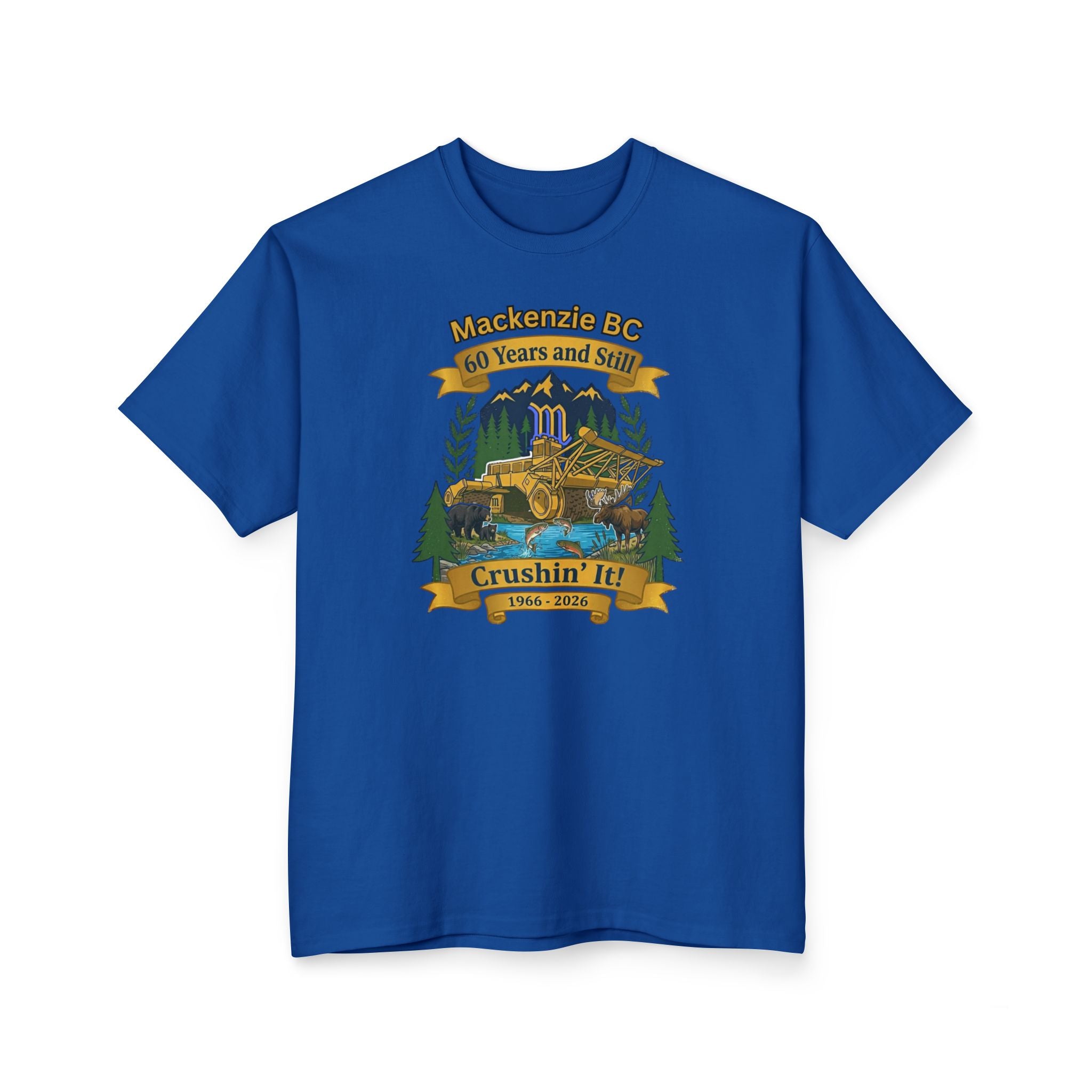 Xtra Long Mackenzie 60 Yrs Crushin' It T-Shirt