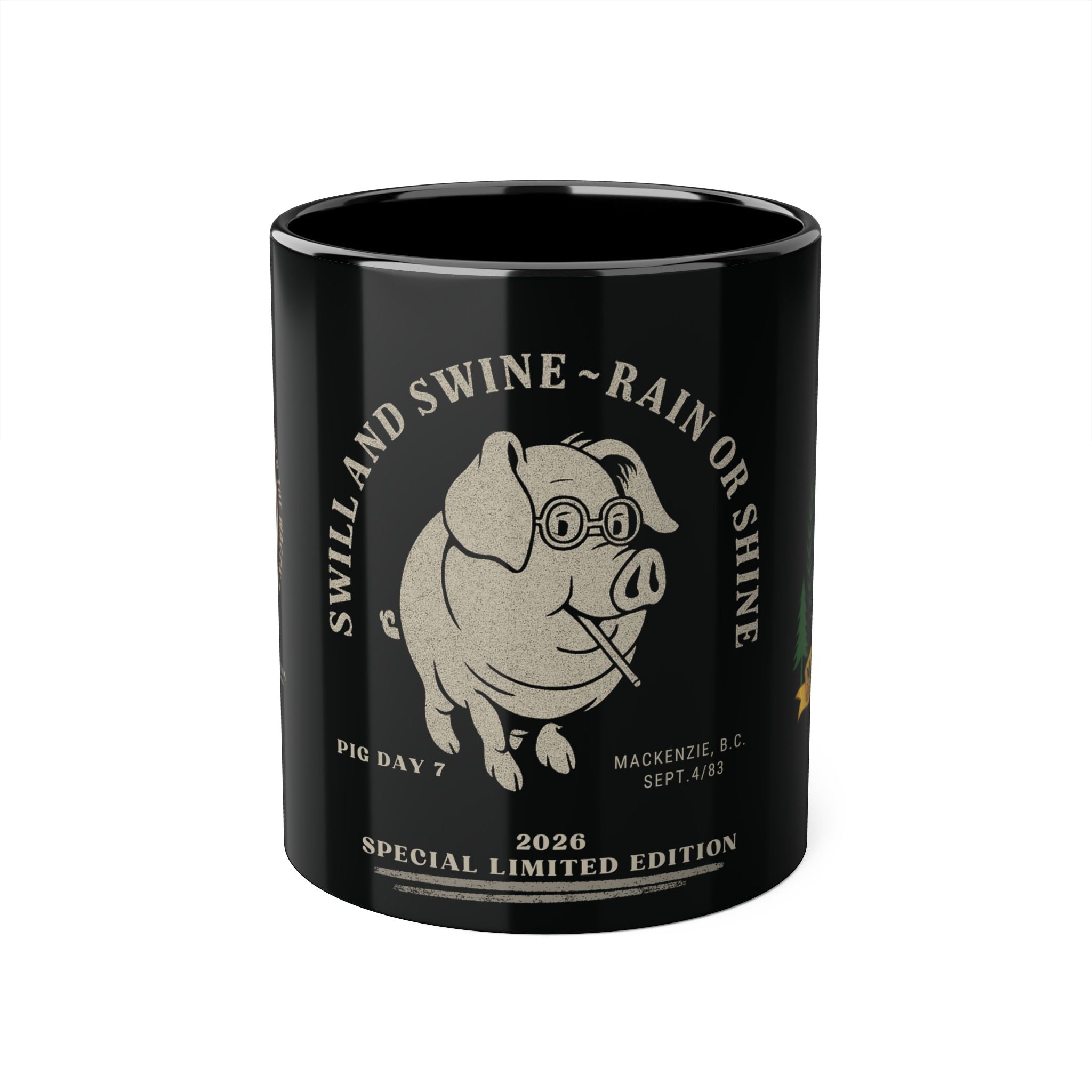 Personalized "Swill and Swine" — Pig Day 7 Special Edition Customizable Coffee Mug