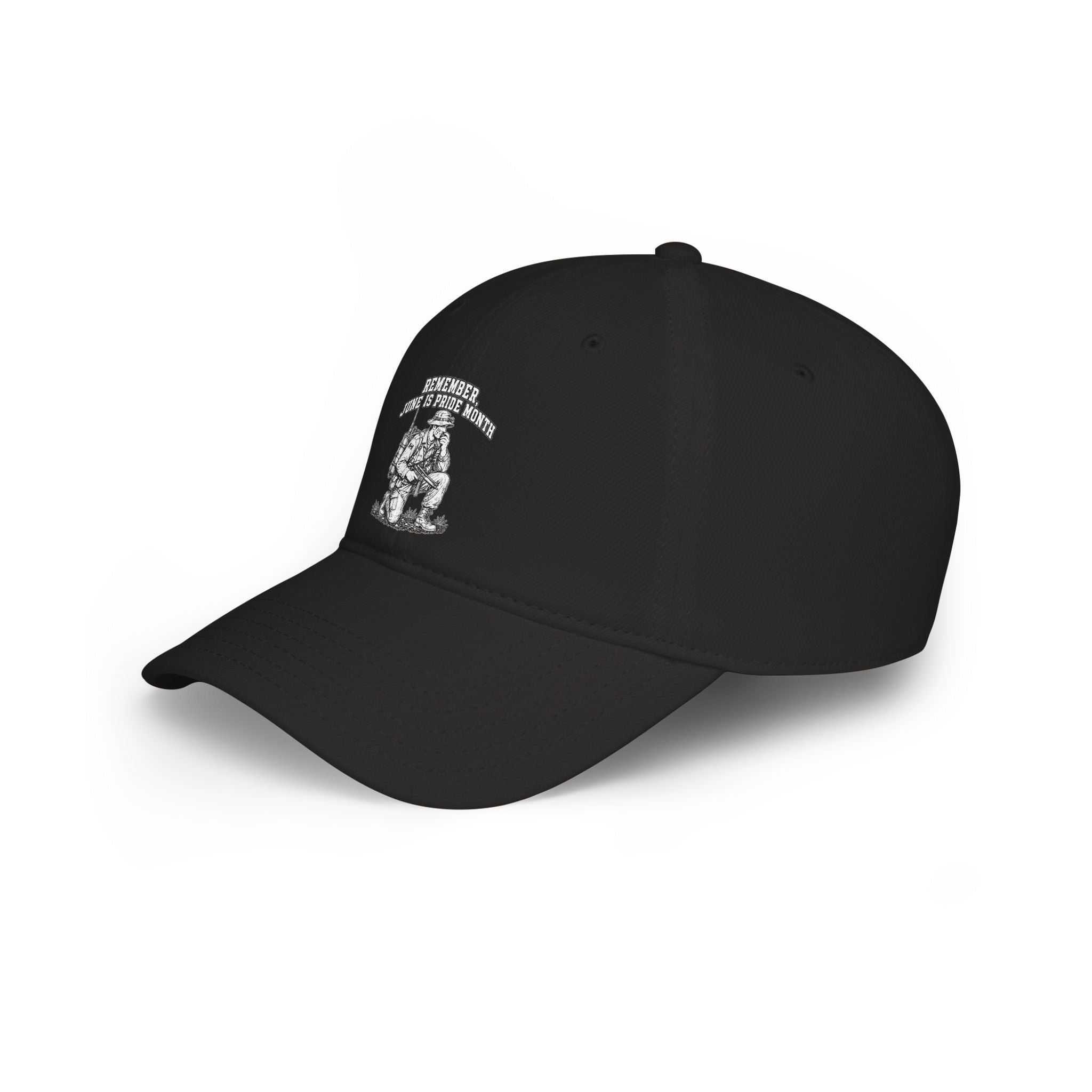 Remember June Is Pride Month Cap — Vintage Memorial Baseball Hat