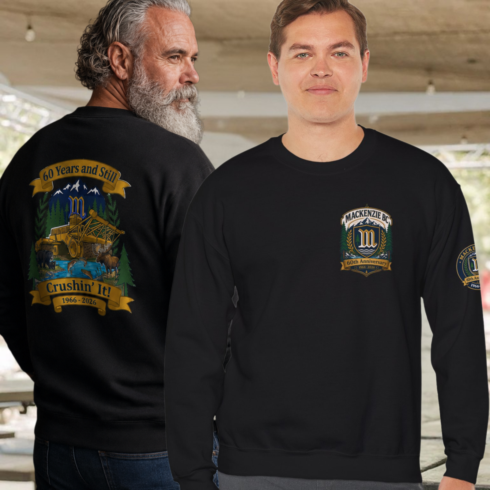 Mackenzie 60 Years and Still Crushin' It Sweatshirt