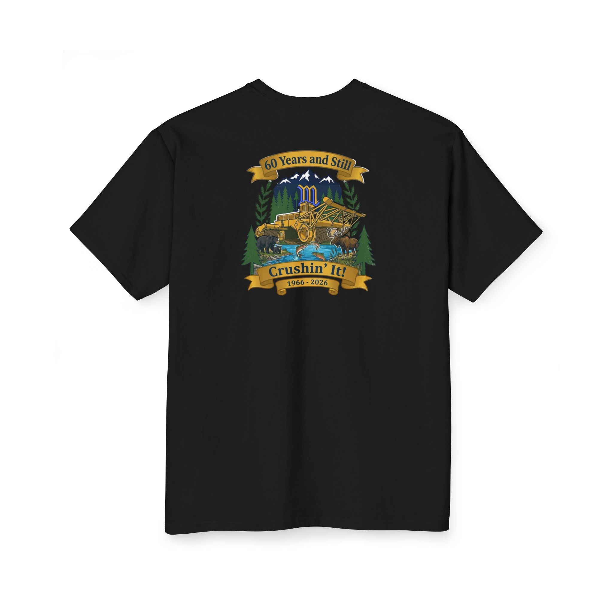 Xtra Tall 2 Design Mackenzie 60th - Still Crushin' It T-Shirt