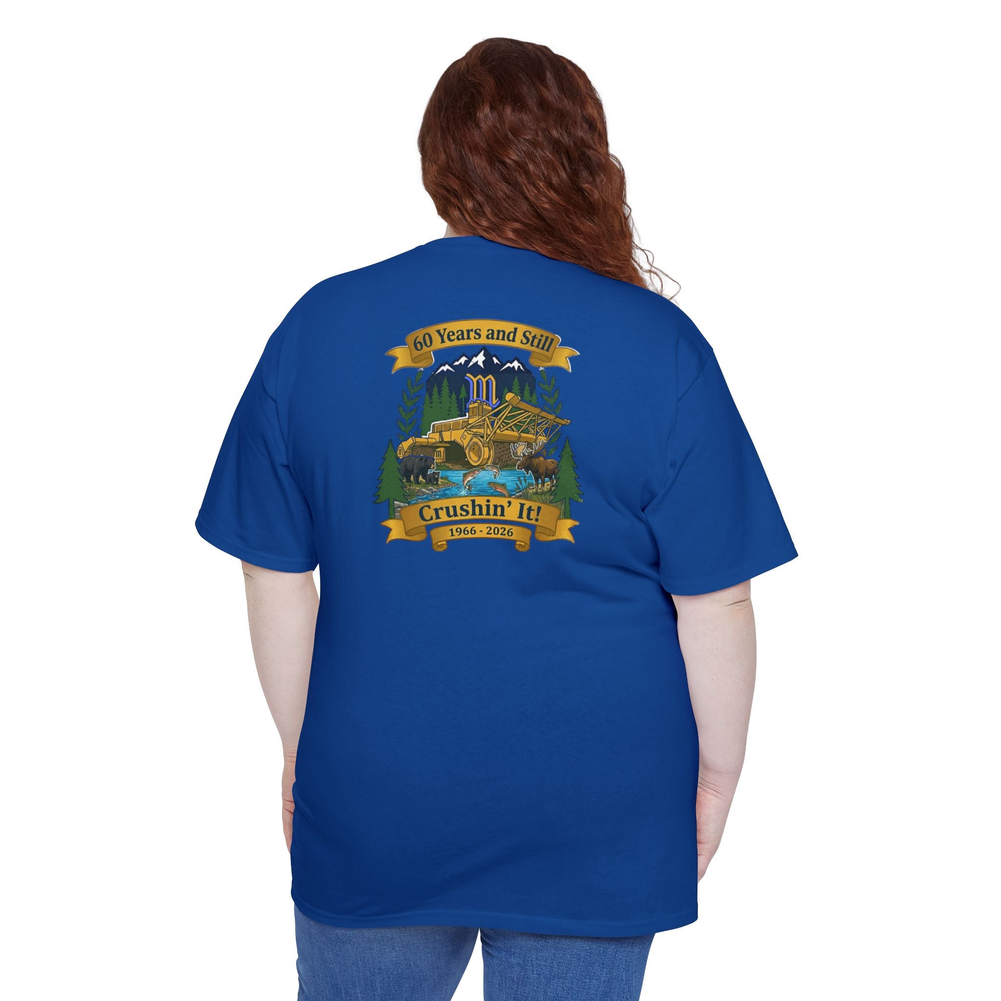 Xtra Tall 2 Design Mackenzie 60th - Still Crushin' It T-Shirt