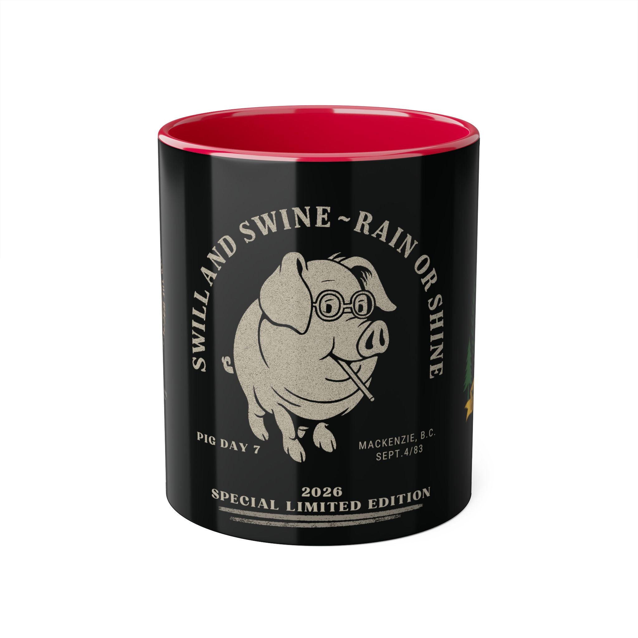 Personalized "Swill and Swine" — Pig Day 7 Special Edition Customizable Coffee Mug