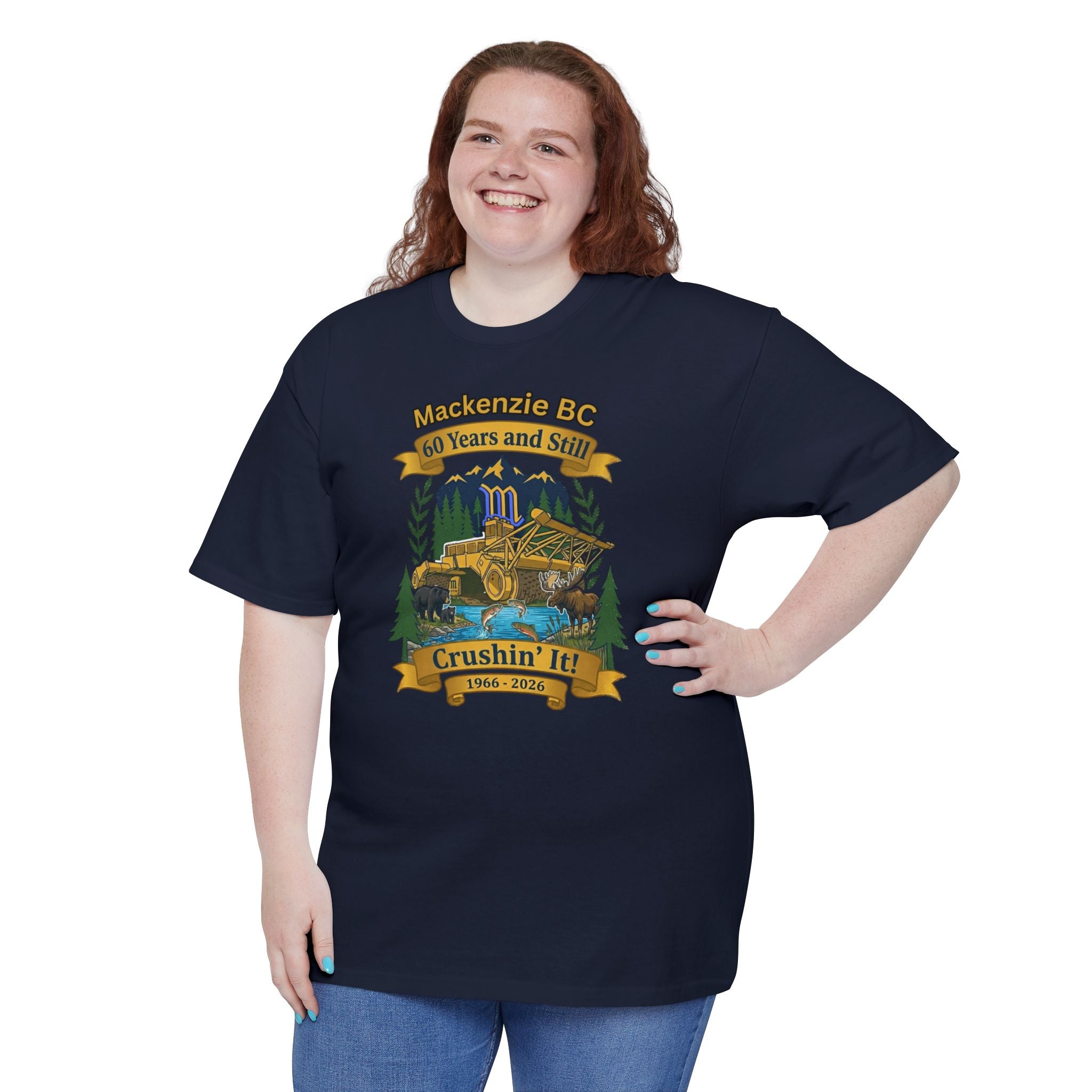 Xtra Long Mackenzie 60 Yrs Crushin' It T-Shirt