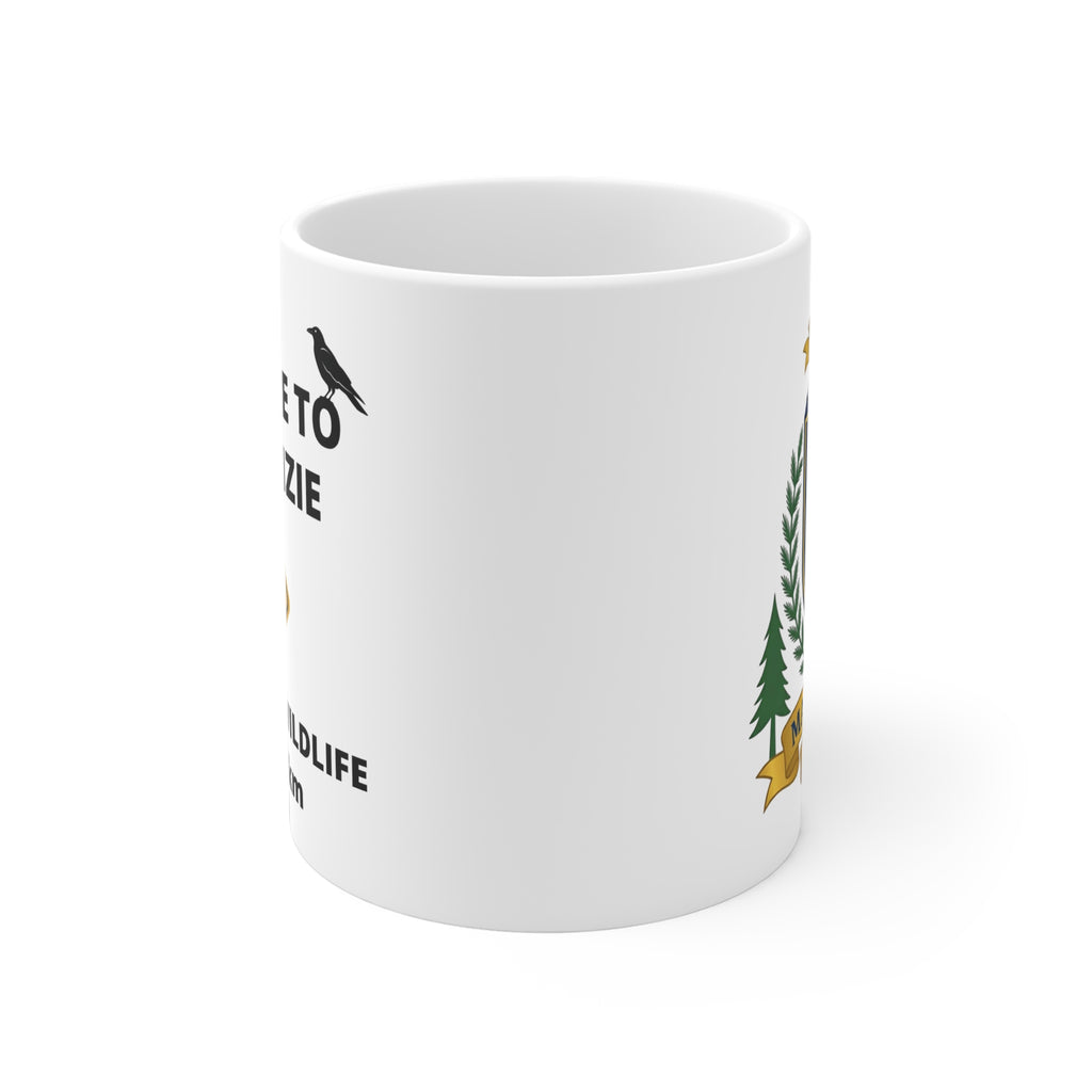 Mug — 'Welcome to Mackenzie: Watch for Wildlife (Next 29 km)'  Coffee Cup