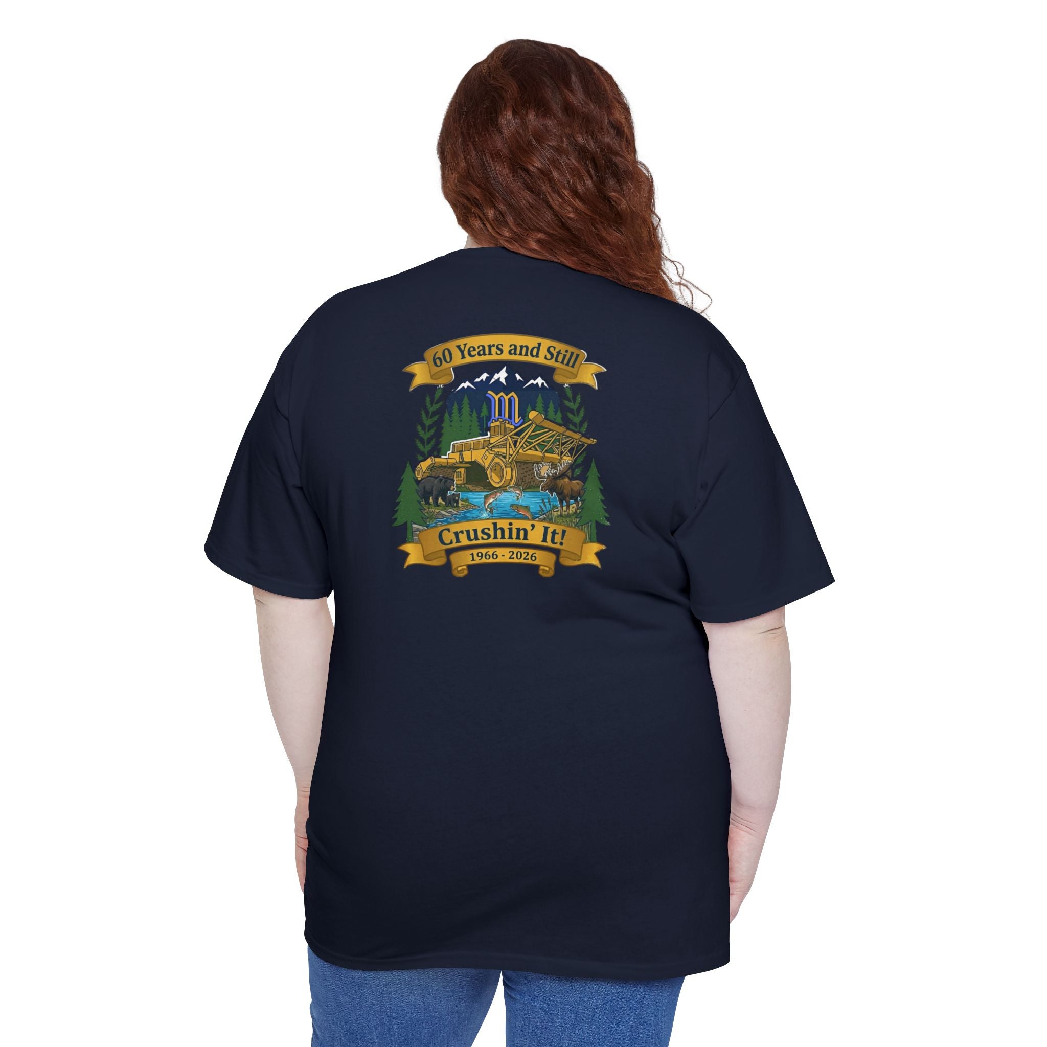 Xtra Tall 2 Design Mackenzie 60th - Still Crushin' It T-Shirt