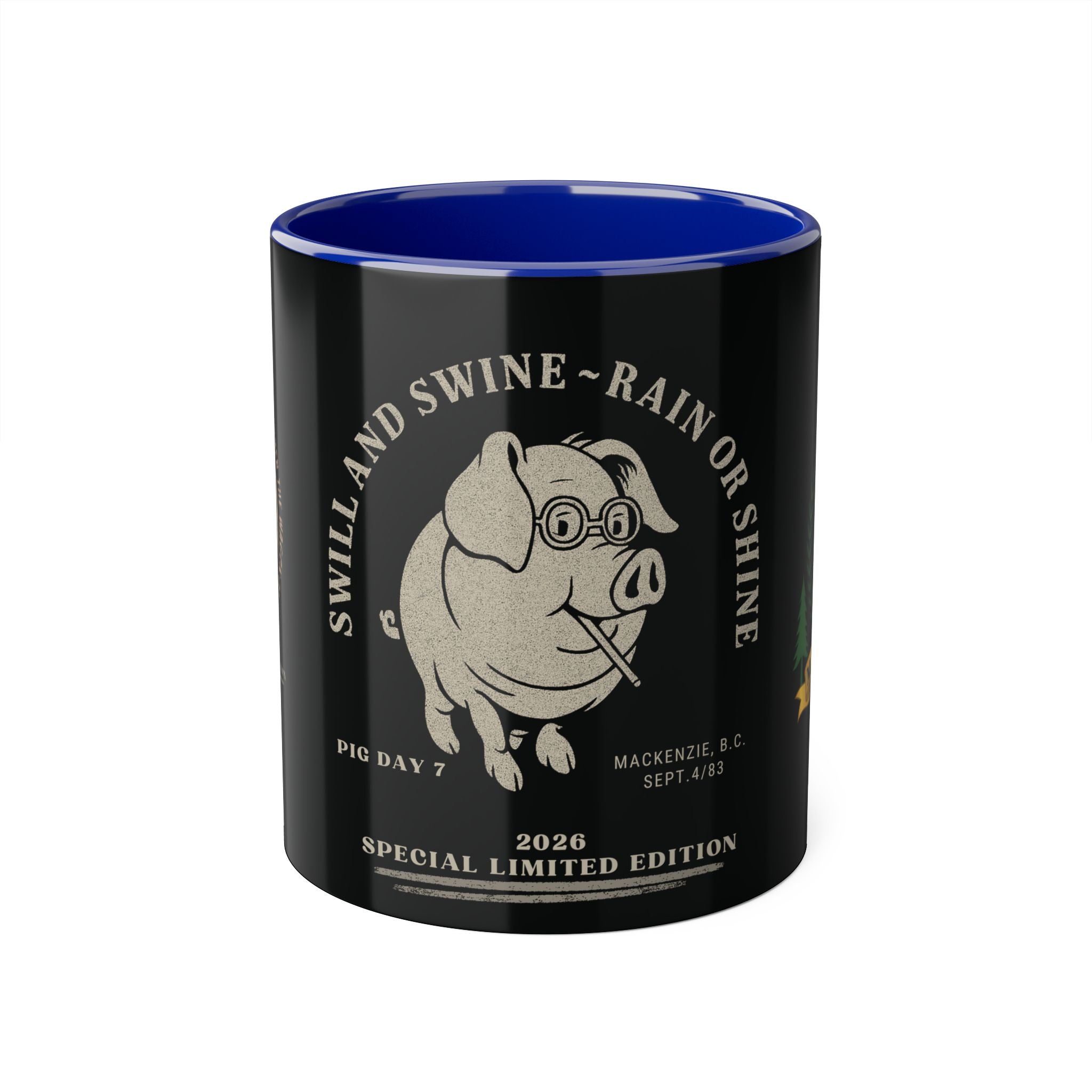 Personalized "Swill and Swine" — Pig Day 7 Special Edition Customizable Coffee Mug