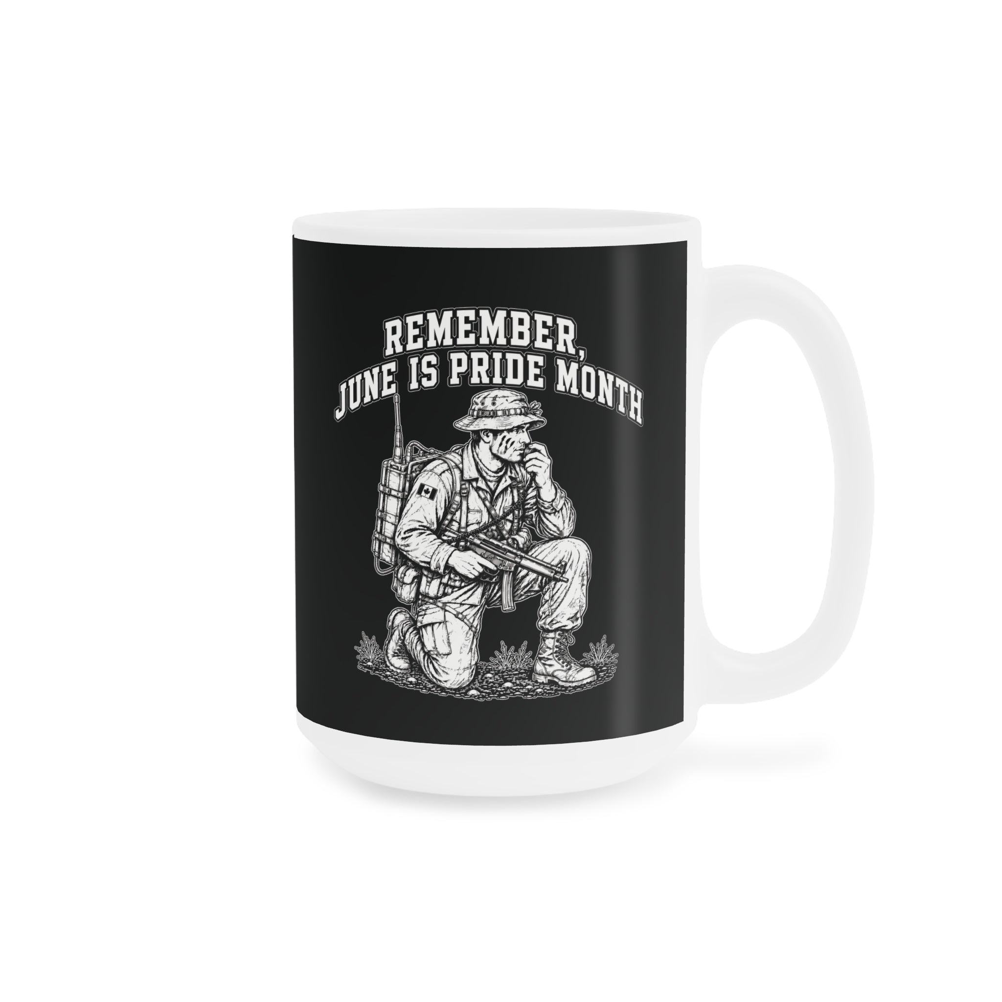 Remember June is Pride Month 15oz Mug