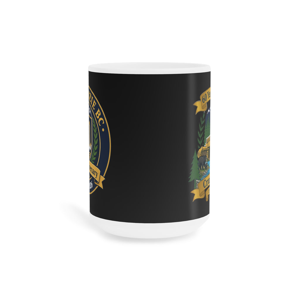 Mackenzie BC 60th Anniversary Commemorative 15oz Mug