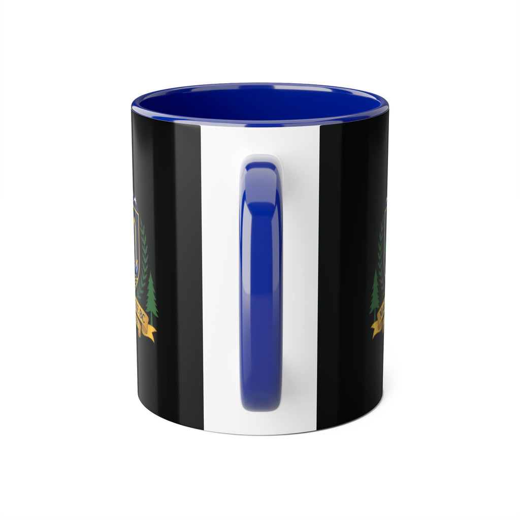 Personalized Tri-Color Mackenzie BC 60th Anniversary Ceramic Mug — “60 Years and Still Crushin' It! 1966–2026”
