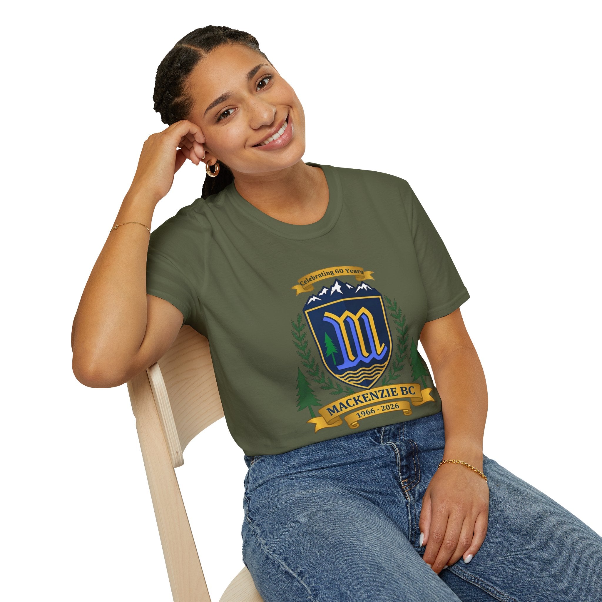 2 Design T-Shirt — "60 Years and Still Crushin' It!"