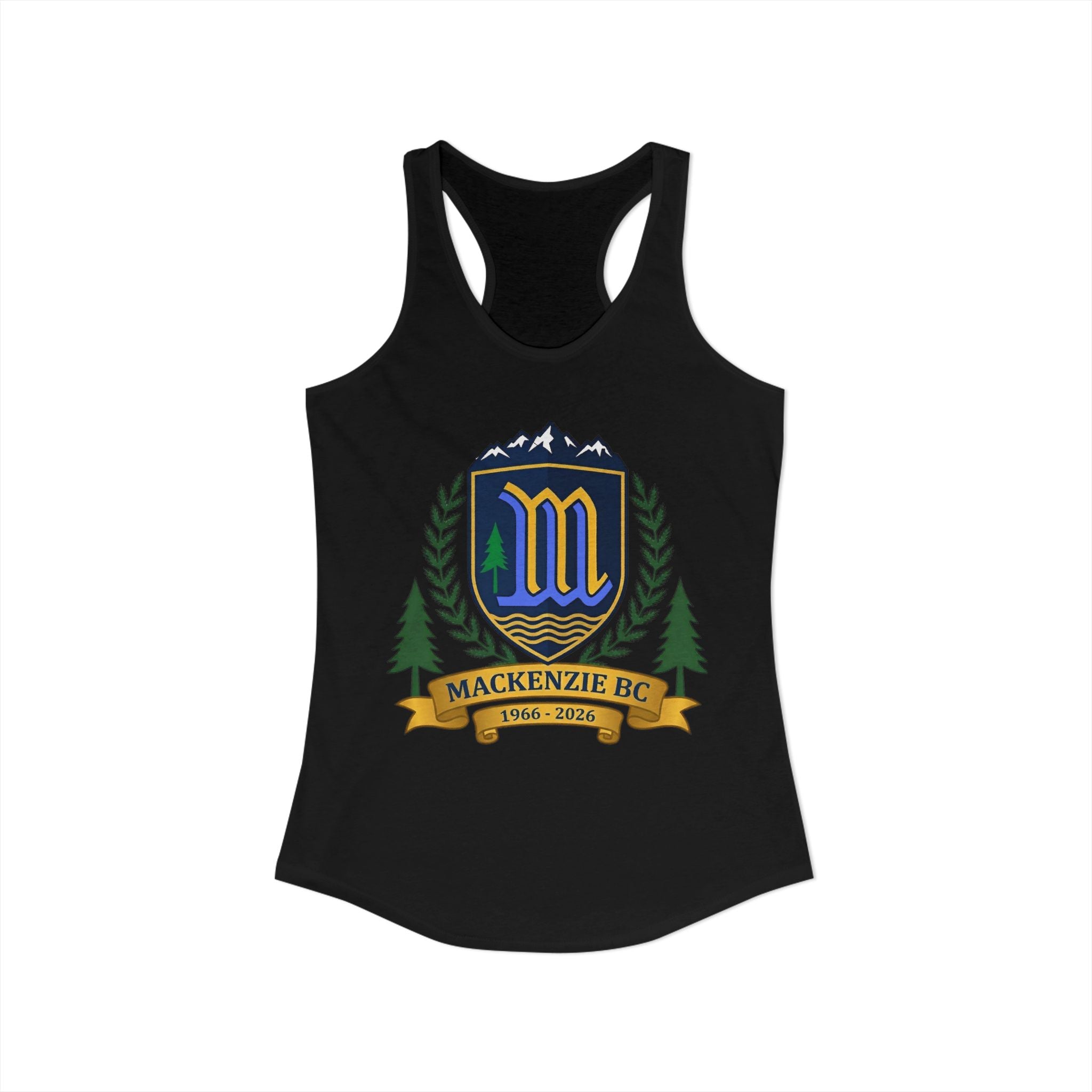 1966 - 2026 Mackenzie 60th Crest Racerback
