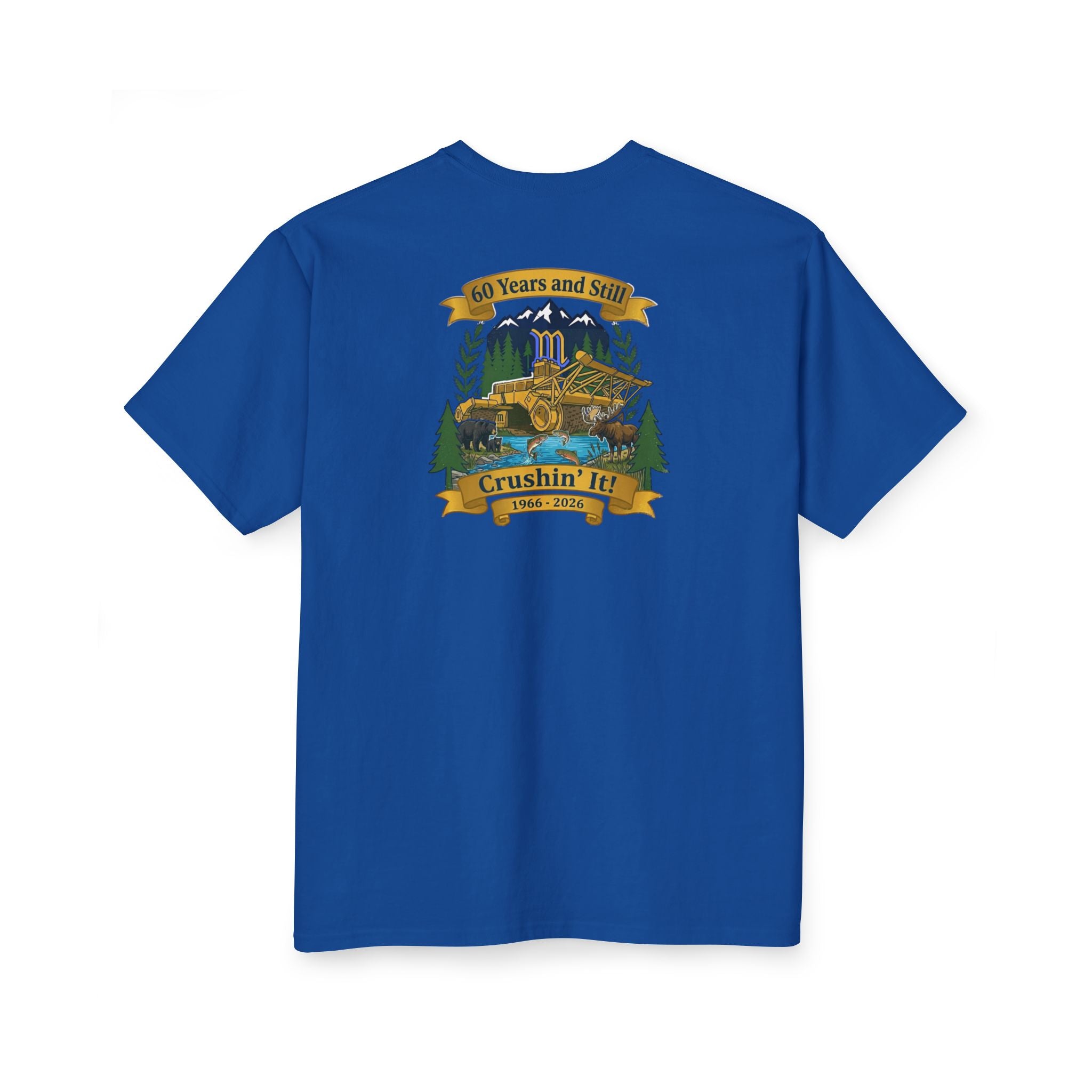 Xtra Tall 2 Design Mackenzie 60th - Still Crushin' It T-Shirt