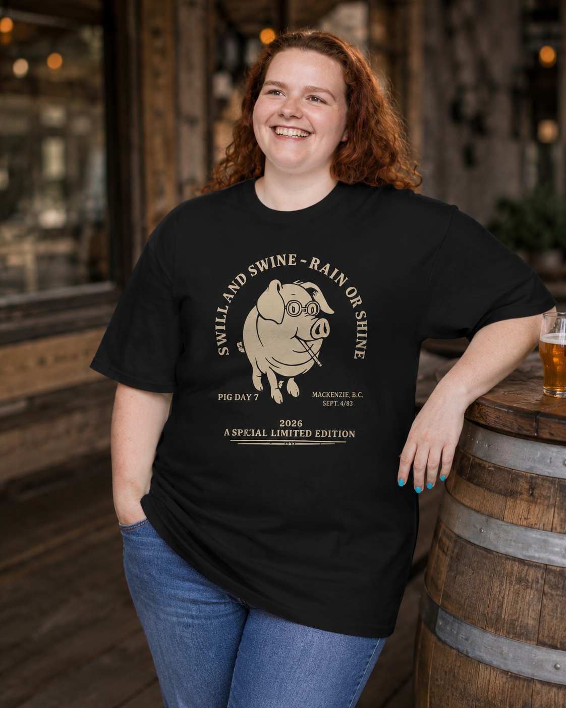 Pig Day 7 - Classic Special Editition 'Big n Tall' T-Shirt