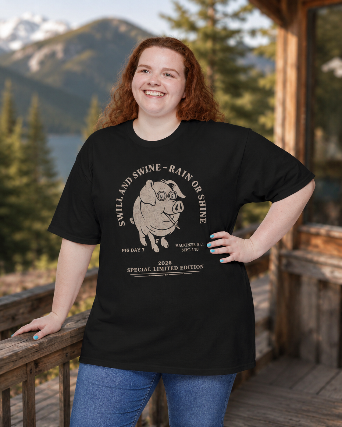 Pig Day 7 - Classic Special Editition 'Big n Tall' T-Shirt