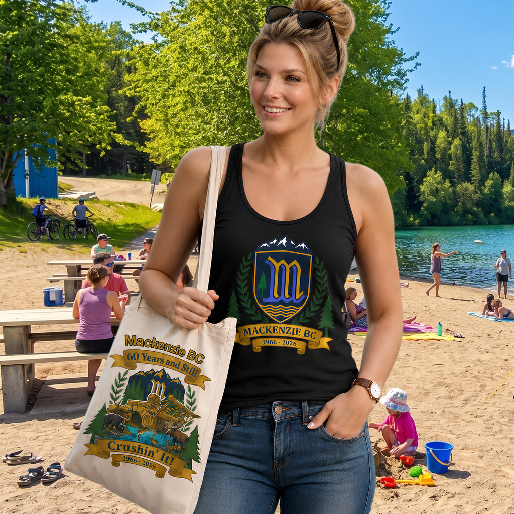 1966 - 2026 Mackenzie 60th Crest Racerback