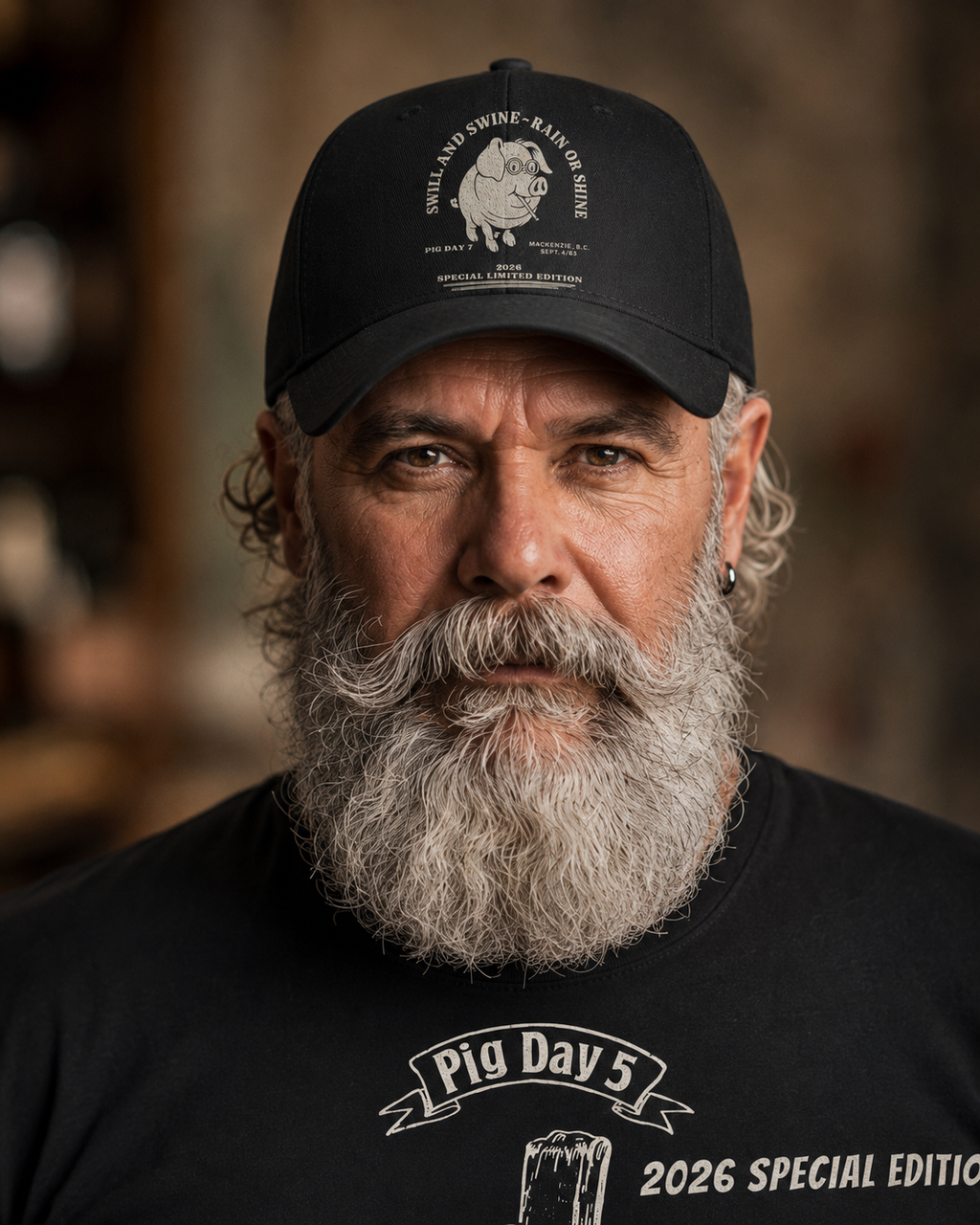 "Swill and Swine" - Classic Pig Day 7 Special Edition Ballcap