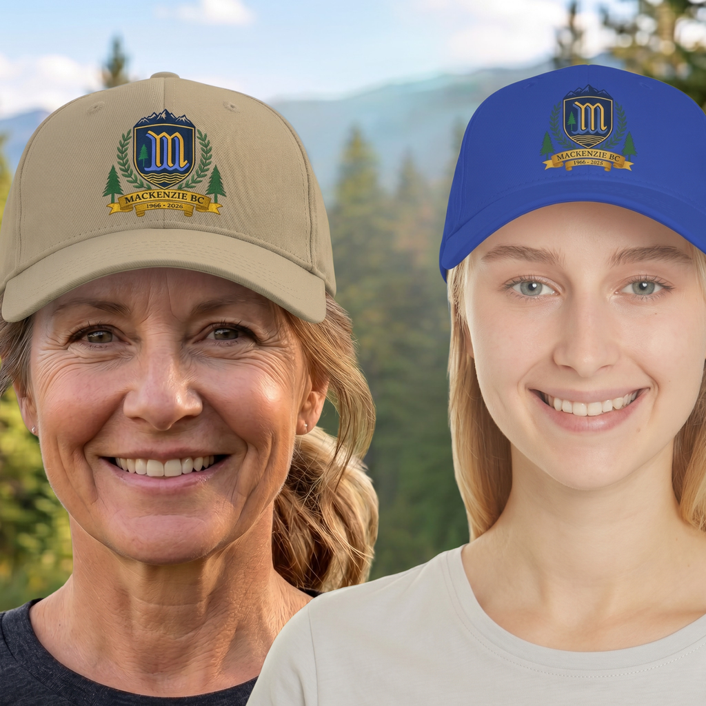 Mackenzie 'Mountain Lodge' Crest Trucker Hat