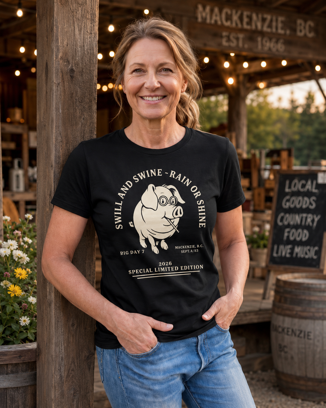 "Swill and Swine" — Pig Day 7 Special Edition Tee