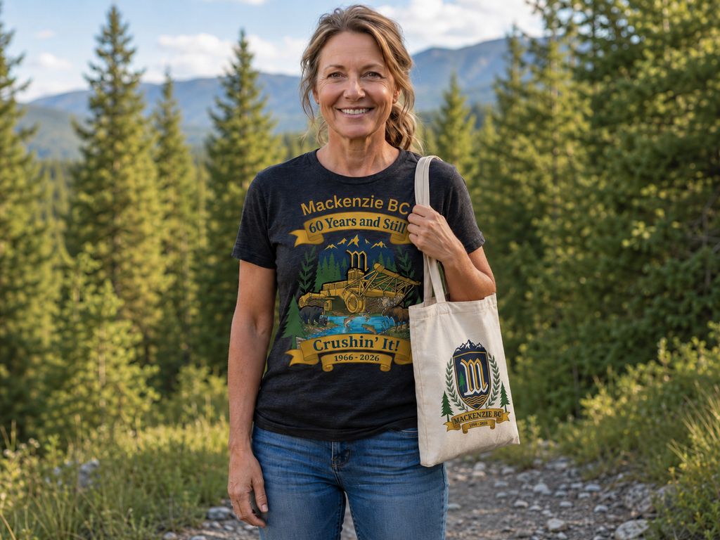Tote Bag — Mackenzie BC 60 Years 'Crushin' It' Anniversary Tote